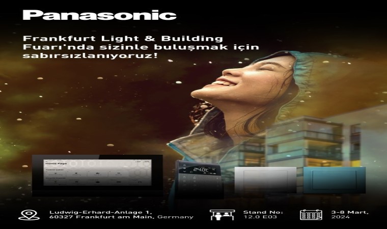 Panasonic Electric Works Türkiye Avrupa pazarında büyüme hedefliyor