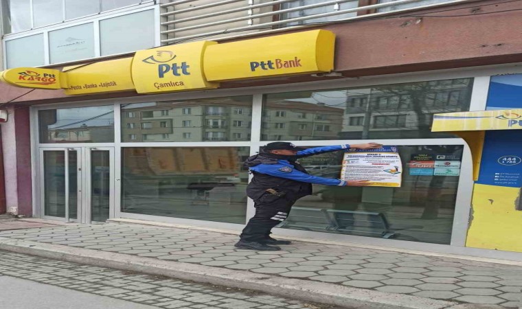 Polis ekipleri PTTnin adı kullanılarak gerçekleştirilen dolandırıcılıklarla ilgili banka ve kargo çalışanlarını uyardı