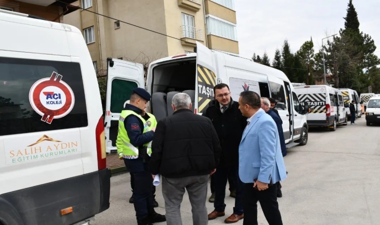 Safranboluda okul servisleri denetlendi