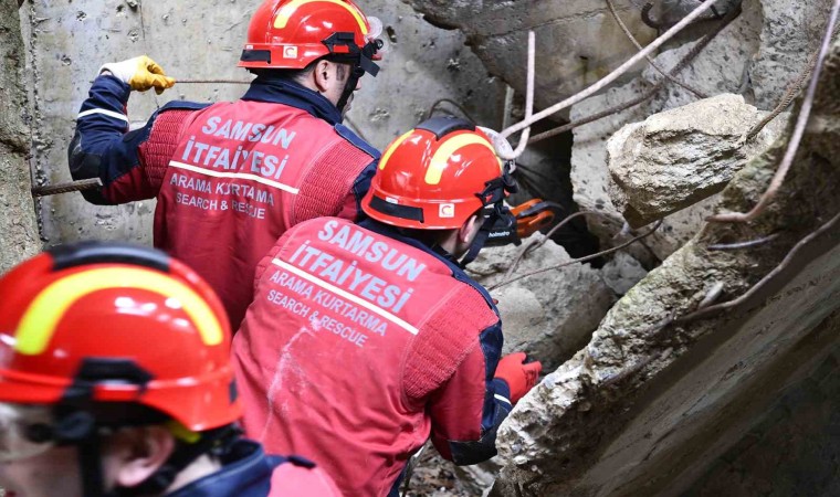 Samsun itfaiyesi doğal afetlere karşı hazır