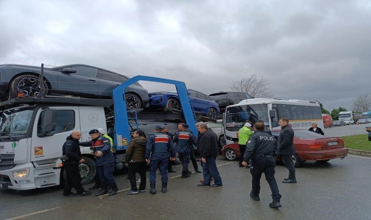 Samsunda jandarma bölgesinde ocak ayı kaza bilançosu: 51 yaralı