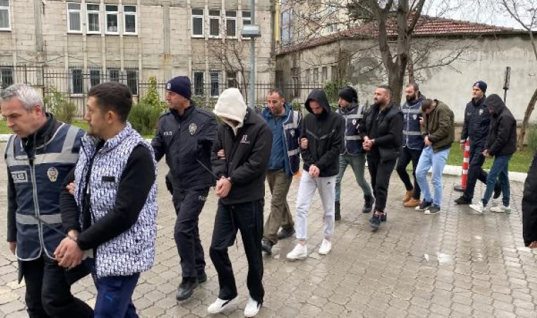 Samsun’da ’Sibergöz-21’ operasyonu şüphelilerinden 28’i adliyede