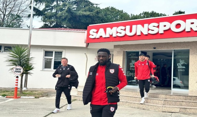 Samsunspor, Fatih Karagümrük maçına 14 eksikle gitti