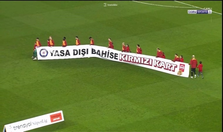 Samsunspor-Galatasaray maçında “yasa dışı bahise kırmızı kart”