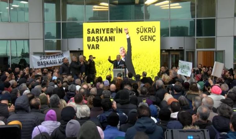 Sarıyer Belediye Başkanı Genç: 18 şubat’a kadar kararın gözden geçirilmesini istiyoruz