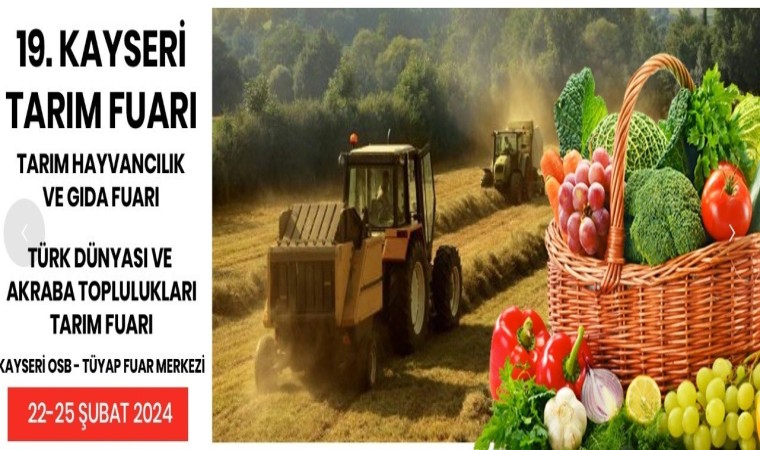 Tarım Fuarı OSBde başlıyor