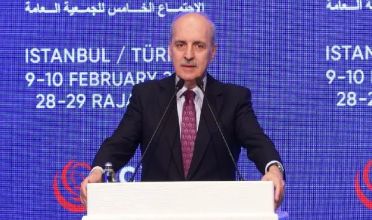 TBMM Başkanı Kurtulmuş: Dünyada barış istiyorsak Filistin topraklarının özgür olması şarttır