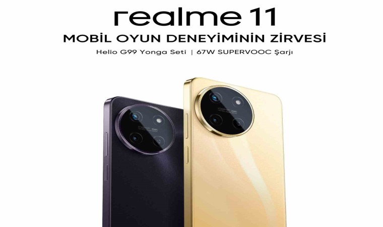 Telefonda oyun tutkunları için realme 11i tanıttı