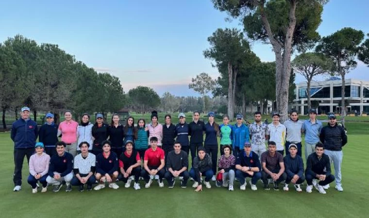 TGF Golf Milli Takım Aday Kampı sona erdi