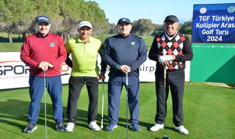 TGF Türkiye Kulüpler Arası Golf Turu Antalya’da başladı