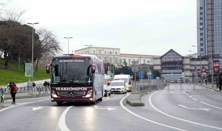 Trabzonspor, stada giriş yaptı