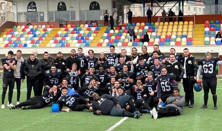 TÜSF Korumalı Futbol 1. Liginde Dumlupınar Titans fırtınası