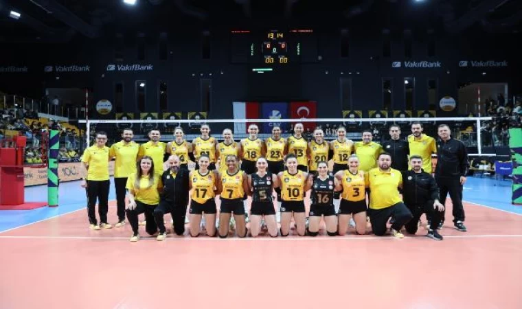 VakıfBank, CEV Şampiyonlar Ligi’nde çeyrek finale yükseldi