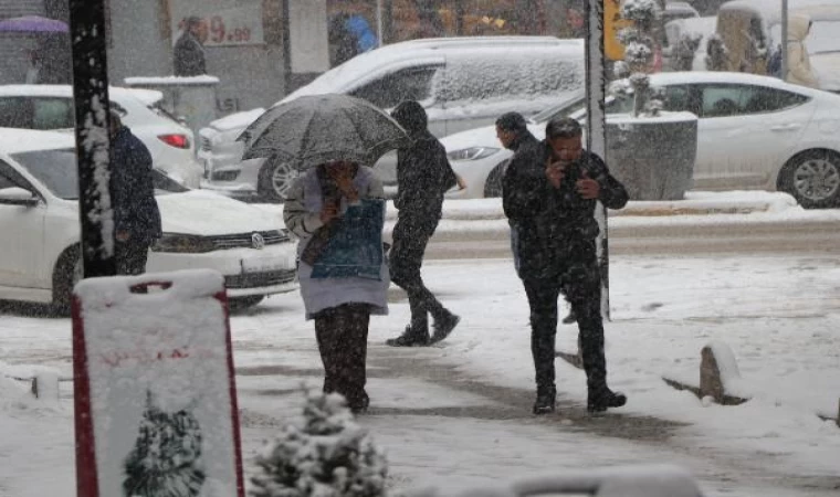 Van’da kar yağışı etkili oldu