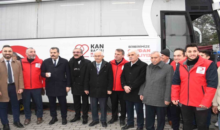 Vezirköprüde kan bağışı kampanyası