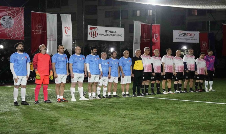 ‘Yurdum Spor Yapıyor Projesinde eski futbolcular sahaya indi