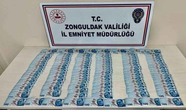 Zonguldakta sahte para ele geçirildi