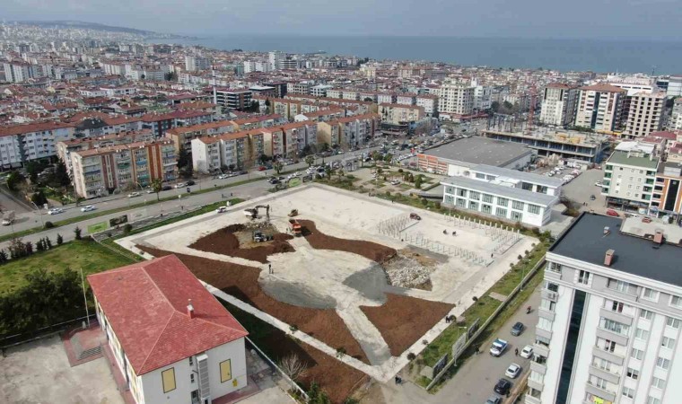 Atakum Kent Meydanı Kütüphane Parkı oluyor