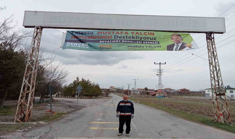 Baba ocağı Boyacıdan Mustafa Yalçına destek