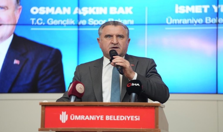 Bakan Osman Aşkın Bak: “Büyükşehir Belediyesi spor anlamında İstanbula hiçbir şey yapmadı”