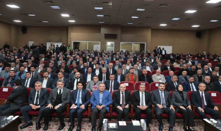 Bakan Şimşek Şanlıurfada iş adamlarıyla bir araya geldi