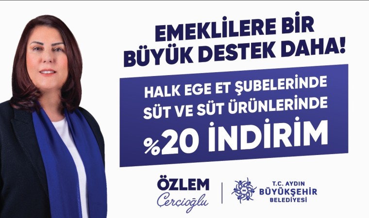 Başkan Çerçioğlundan emekliye bir destek daha