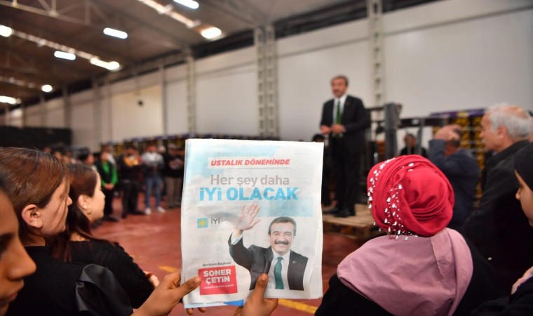 Başkan Çetin: 5 yıl boyunca uyum içinde çalıştık