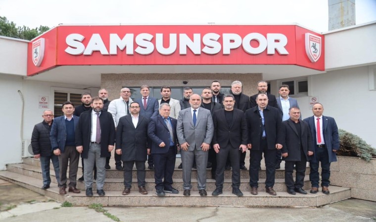 Başkan Sandıkçı: Samsunspora her zaman tam destek