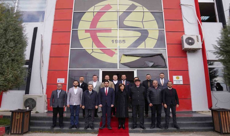 Başkanlardan Eskişehirspor kulübüne ziyaret