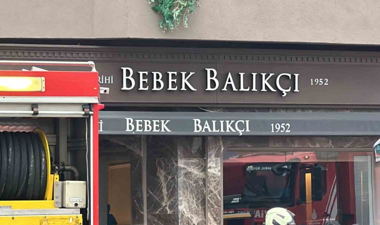 Bebekte ünlü ve tarihi balık restoranında yangın paniği