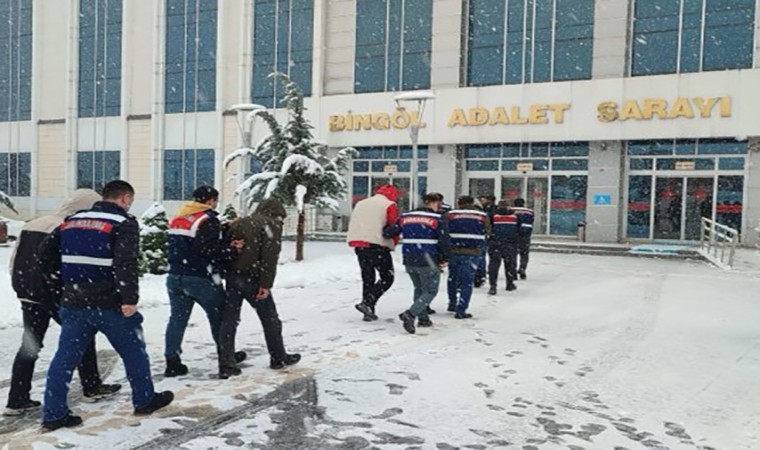 Bingölde motosiklet hırsızlığı: 6 gözaltı