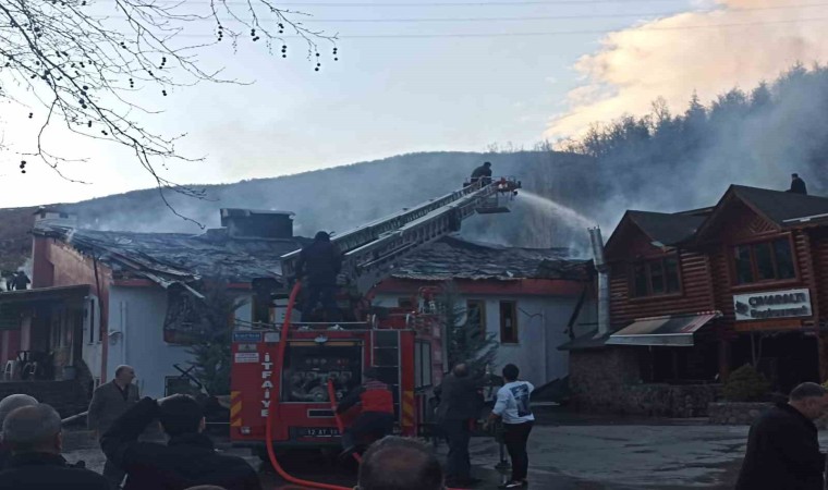 Bingölde termal tesislerde yangın