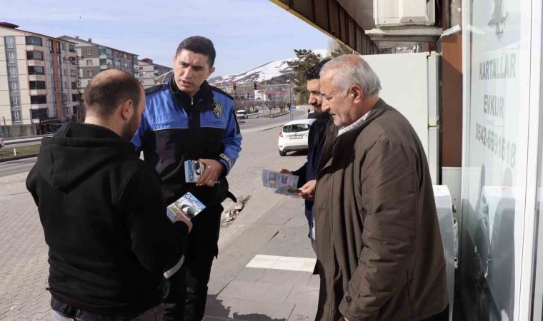 Bitliste emniyet görevlilerince vatandaşlar dolandırıcılık hakkında bilgilendirildi