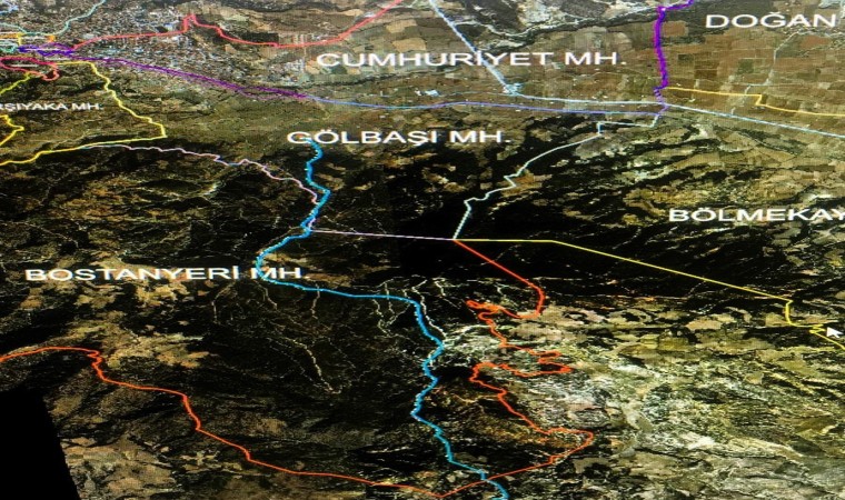 Buldanda doğalgaz çalışmaları başladı