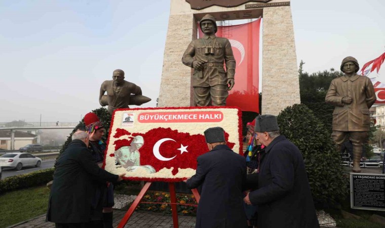 Büyükçekmecede Çanakkale Zaferinin 109uncu yılı etkinliklerle kutlandı