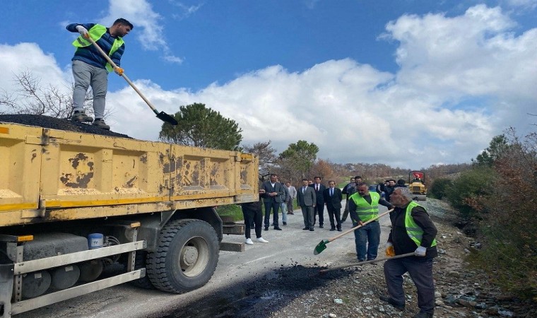 Çanakkale İl Özel İdaresi asfalt sezonu açılışı yapıldı