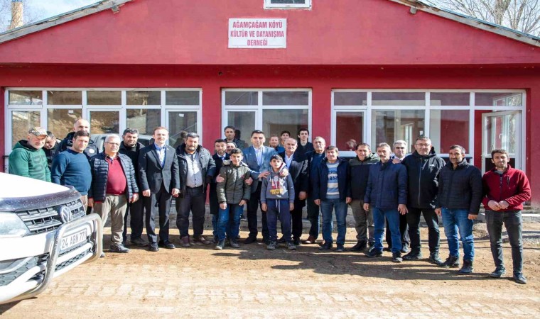 Canpolat, Otlukbelinin köylerinde incelemelerde bulundu