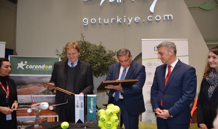 Corendon Turizm Grubu, Alman Tenis Federasyonunun seyahat partneri oldu