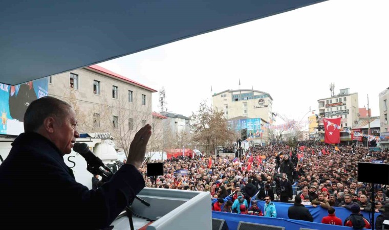 Cumhurbaşkanı Erdoğan, Ağrı mitinginde konuştu: Başka Ağrı yok, başka Türkiye yok