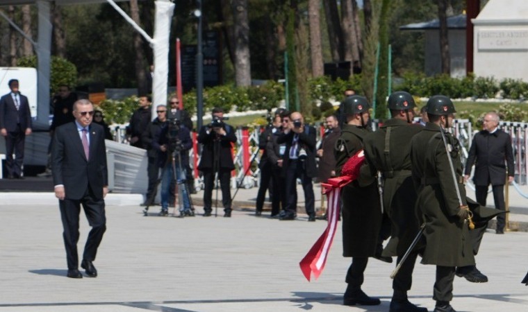 Cumhurbaşkanı Erdoğandan Çanakkalede birlik ve dayanışma mesajı...