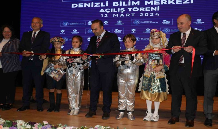 Denizli Bilim Merkezi, Türkiyenin 11. merkezi olarak hizmete açıldı