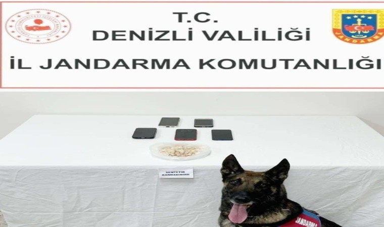 Denizlide 350 gram uyuşturucu hammaddesi ele geçirildi