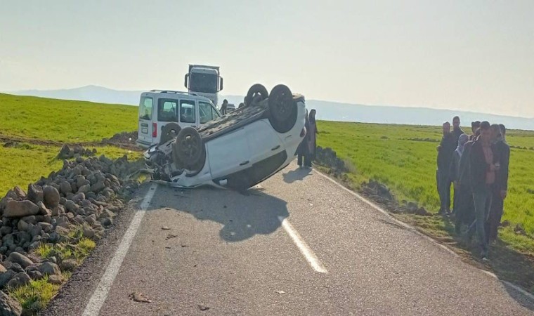 Diyarbakırda trafik kazası: 3 yaralı