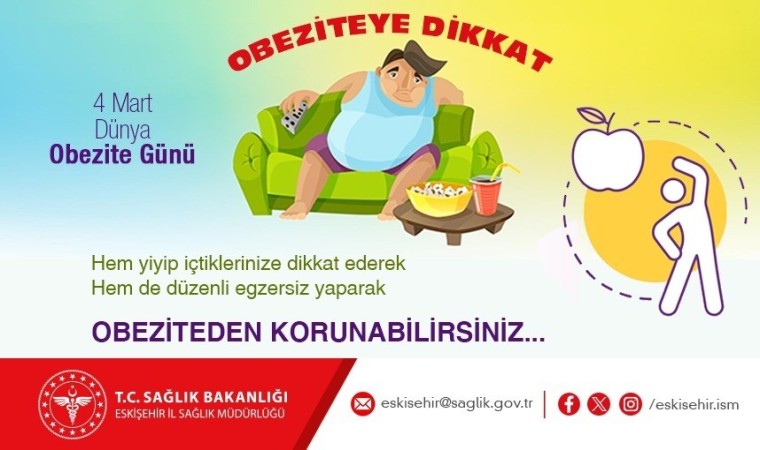 Doç. Dr. Yaşar Bildirici, Dünya Obezite Gününde vatandaşları uyardı