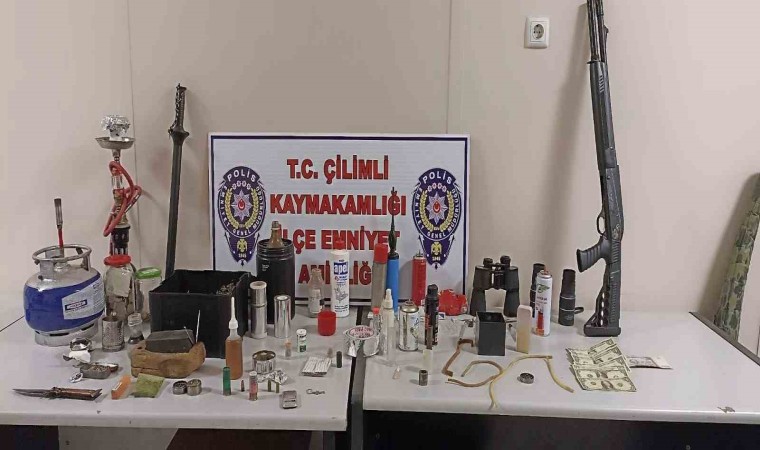 Düzcede polis ekiplerinden uyuşturucu operasyonu