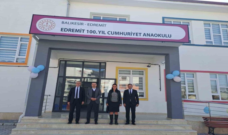 Edremitte 3 yeni okulda eğitim ve öğretim başladı