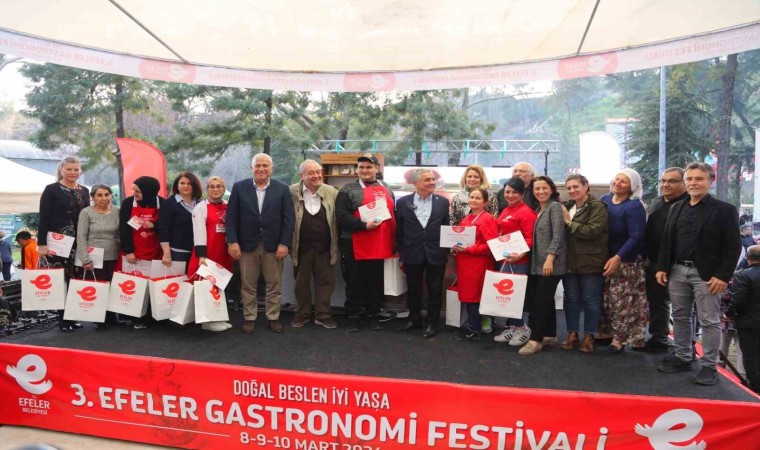 Efeler 3üncü Gastronomi Festivali sona erdi