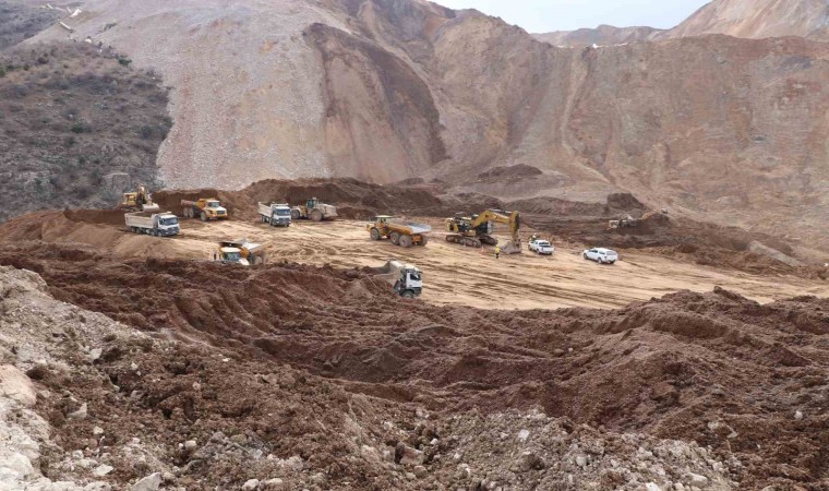 Erzincan İliçteki maden ocağında toprak kaymasına ait yeni görüntü ortaya çıktı