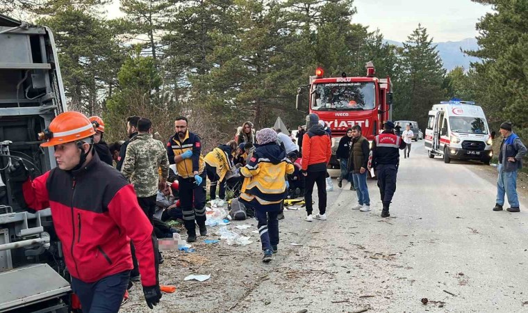 Feci kazada yaralanan 14 kişiden 9u taburcu oldu