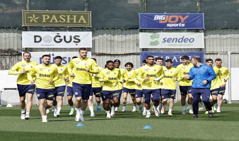 Fenerbahçede, Union Saint-Gilloise maçı hazırlıkları devam etti